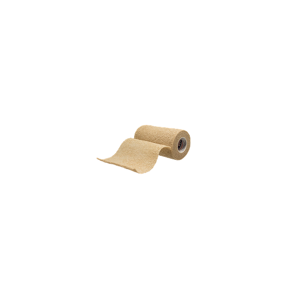 4" Self Adherent Cohesive Wrap Bandages Tan  (1 Each)