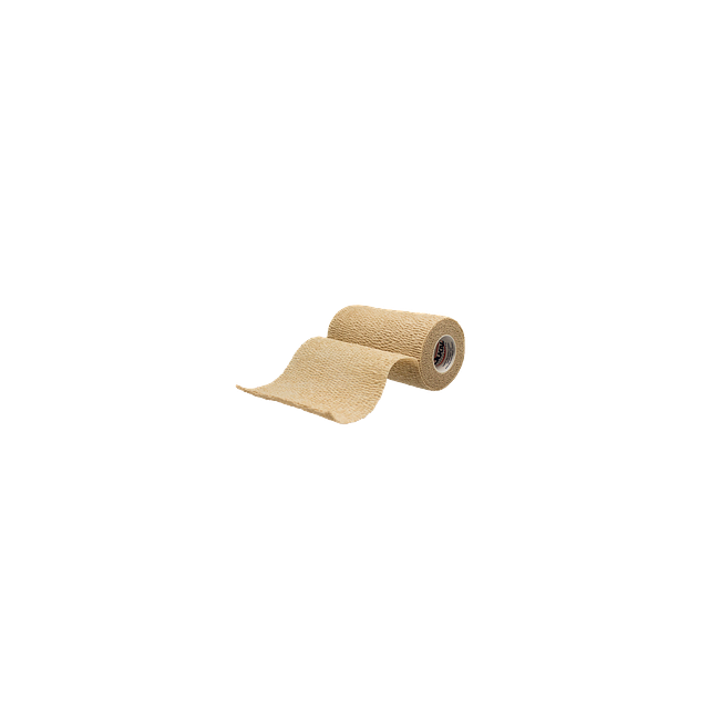 4" Self Adherent Cohesive Wrap Bandages Tan  (1 Each)