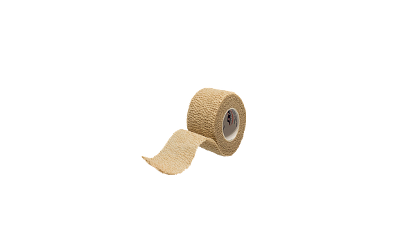 1" Self Adherent Cohesive Wrap Bandages Tan  (1 Each)