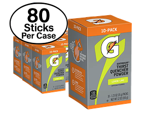 Gatorade Lemon Lime Powder Sticks (80 Sticks Per Case)