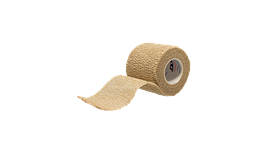 2" Self Adherent Cohesive Wrap Bandages Tan  (1 Each)