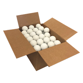 White Massage Lacrosse Balls (60 Per Case)