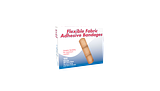 3/4" X 3" Flexible Fabric Adhesive Bandages  (100 Per Box)