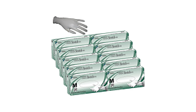 Derm Assist Synthetic Powder Free Stretch Vinyl Exam Gloves, 100 Per Box (10 Boxes Per Case)