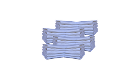 Unprinted White Sport Towels (40 Per Case)